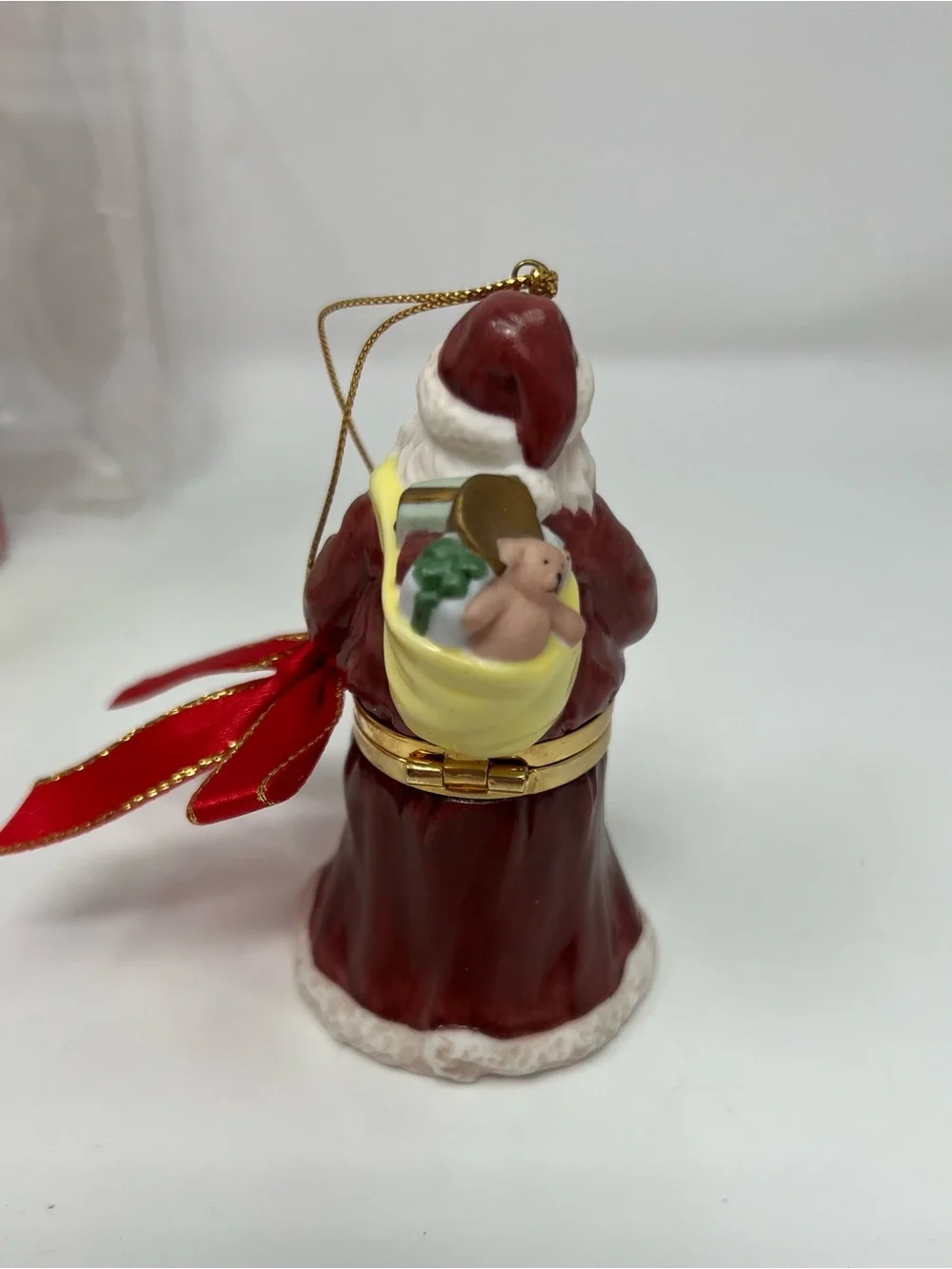 Spode santa hinged